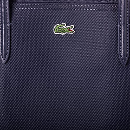 Lacoste Women's L.12.12 Small Tote Bag Shoulder Handbag, Eclipse, One Size