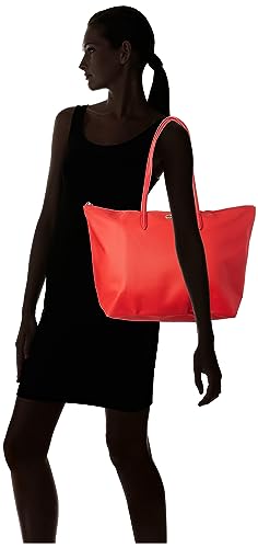 Lacoste womens L.12.12 Tote Bag, High Risk Red, One Size