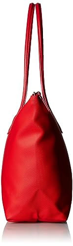 Lacoste womens L.12.12 Tote Bag, High Risk Red, One Size