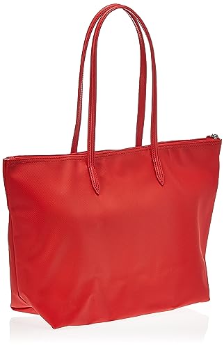 Lacoste womens L.12.12 Tote Bag, High Risk Red, One Size