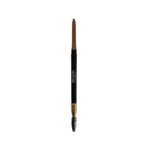 revlon colorstay eyebrow pencil with spoolie brush, waterproof, longwearing, angled tip applicator for perfect brows, 210 soft brown, 0.021 oz