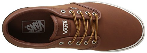 Vans Men's Atwood Leather Shoes 8.5 M, Brown Marshmallow