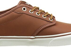 Vans Men's Atwood Leather Shoes 8.5 M, Brown Marshmallow