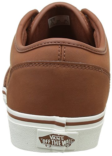 Vans Men's Atwood Leather Shoes 8.5 M, Brown Marshmallow