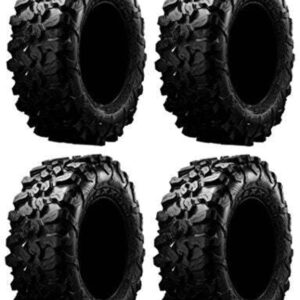 Full set of Maxxis Carnivore Radial (8ply) ATV Tires 32x10-14 (4)