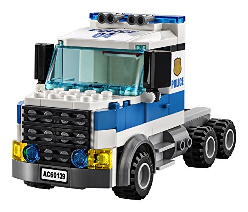 LEGO City Police Mobile Command Center Truck 60139 Building Toy, Action Cop Motorbike and ATV Play Set for Boys and Girls Aged 6 to 12 (374 Pieces)