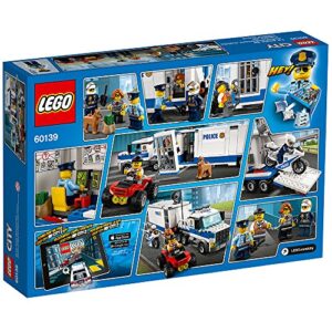 LEGO City Police Mobile Command Center Truck 60139 Building Toy, Action Cop Motorbike and ATV Play Set for Boys and Girls Aged 6 to 12 (374 Pieces)