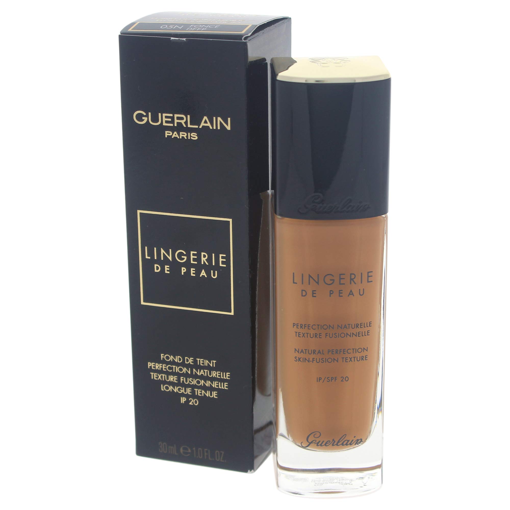 Lingerie de Peau Natural Perfection Foundation SPF 20 - # 05N Fonce Deep by Guerlain for Women - 1 oz Foundation