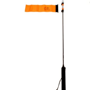 YakAttack VISIPole II GearTrac Ready Light with Flag (V2FM+FPG)