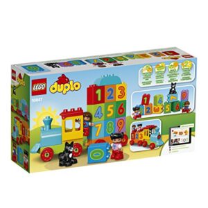 LEGO DUPLO My First Number Train 10847 Learning and Counting Train Set Building Kit and Educational Toy for 2-5 Year Olds (23 Pieces)