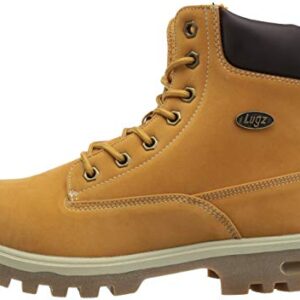 Lugz Kid's Empire Hi WR Boot, golden wheat/bark/cream/gum, 5 D US Toddler