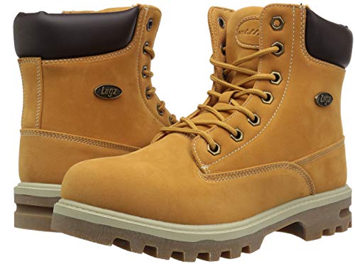 Lugz Kid's Empire Hi WR Boot, golden wheat/bark/cream/gum, 6 D US Toddler