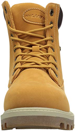 Lugz Kid's Empire Hi WR Boot, golden wheat/bark/cream/gum, 6 D US Toddler