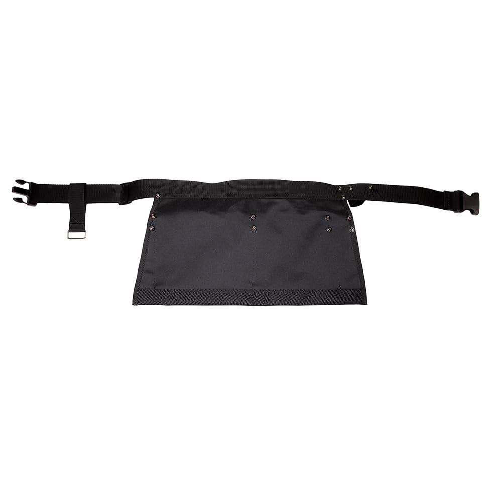 Klein Tools 5244 Tool Apron, Tape Thong and Four Reinforced Pockets for Hand Tools, Waist Size 32 to 53-Inch