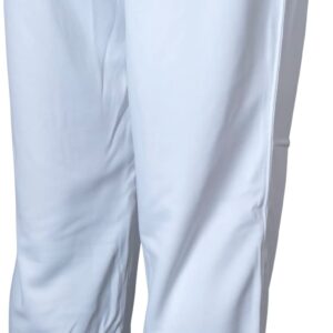 Rawlings | LAUNCH SERIES Full Length Baseball Pants | Adult Large | White