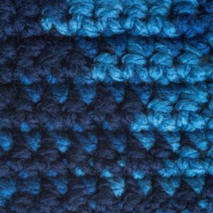 Bernat Softee Chunky Yarn Super Bulky #6, Denim Ombre, 3 Skeins