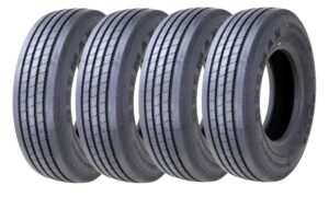 zeemax gremax set of 4 new all steel st235/85r16 14-ply rv trailer tires 235 85 16 load range g 132/127m