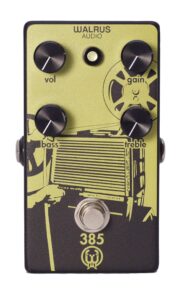 walrus audio 385 overdrive guitar effects pedal