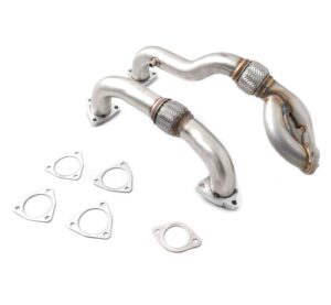 2008-2010 ford 6.4 powerstroke heavy duty up pipe set f250 f350 f450