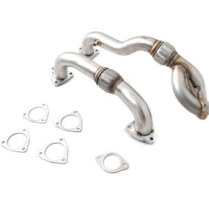 2008-2010 Ford 6.4 Powerstroke Heavy Duty Up Pipe Set F250 F350 F450