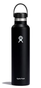 hydro flask standard flex cap black 24 oz