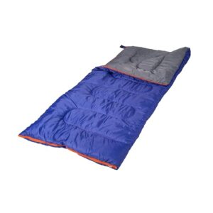 Stansport Explorer 4 Lb.-33 in X 75 in Rectangular Sleeping Bag , Blue