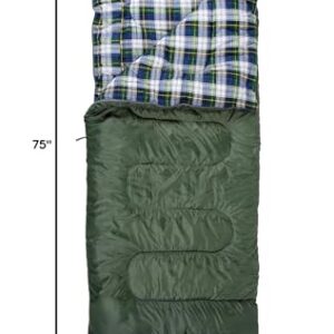 Stansport 4 LB. Weekender Sleeping Bag (524-100),Green