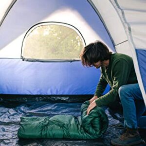 Stansport 4 LB. Weekender Sleeping Bag (524-100),Green