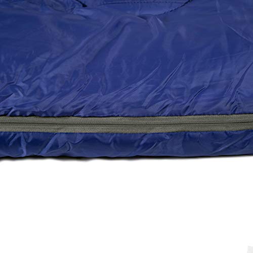 Stansport Prospector 5 Lb Rectangular Sleeping Bag - 33 in X 75 in, Purple