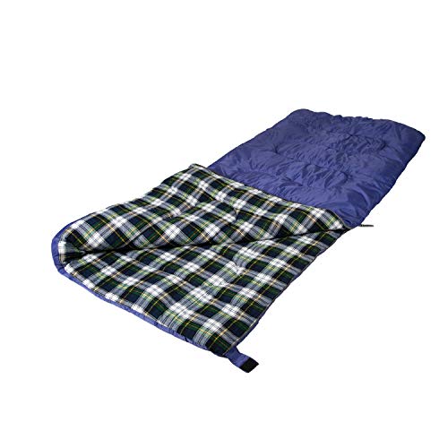 Stansport Prospector 5 Lb Rectangular Sleeping Bag - 33 in X 75 in, Purple