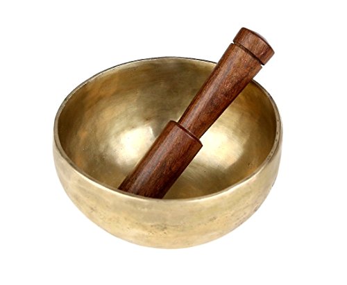 4 Inch Tibetan Handmade Singing Bowls for Meditation and Healing Through Vibration, Handmade in Nepal by Thamelmart