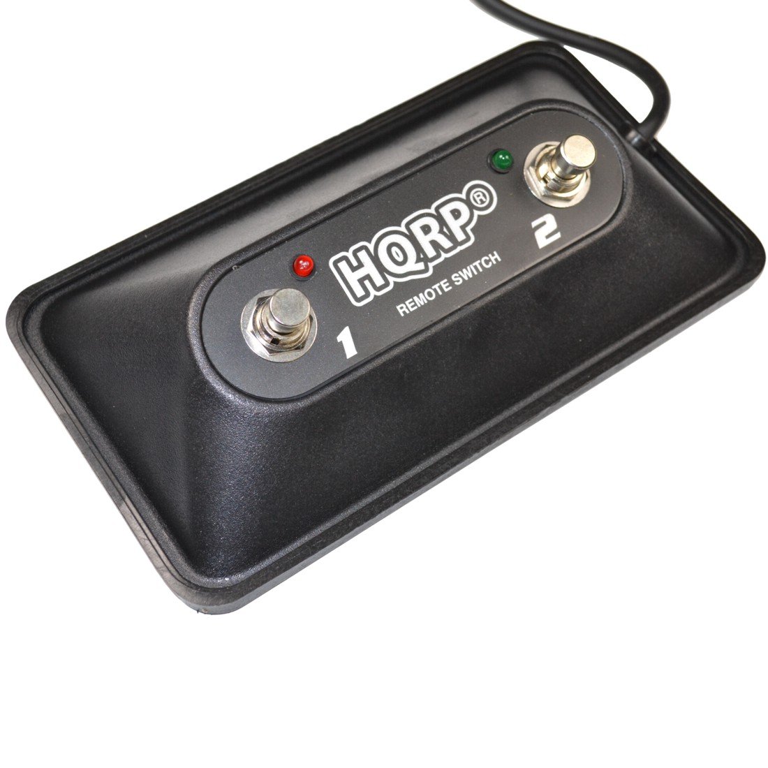 HQRP 2-Button Guitar Amp Footswitch compatible with Peavey 03022920 fits Nashville, ValveKing, Windsor, 6505 Head, 6505 112 Combo amps