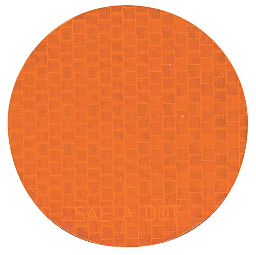 INCOM Manufacturing - RR350AM - Floor Marking Tape: Circle, Solid, Orange, 3 in, 20 mil Tape Thick, INCOM, RR, 50 PK