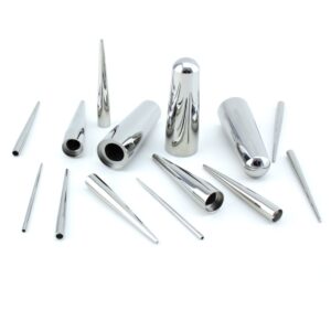 Urban Body Jewelry 8 Gauge (8G - 3mm) Concave Stainless Steel Taper/Stretcher