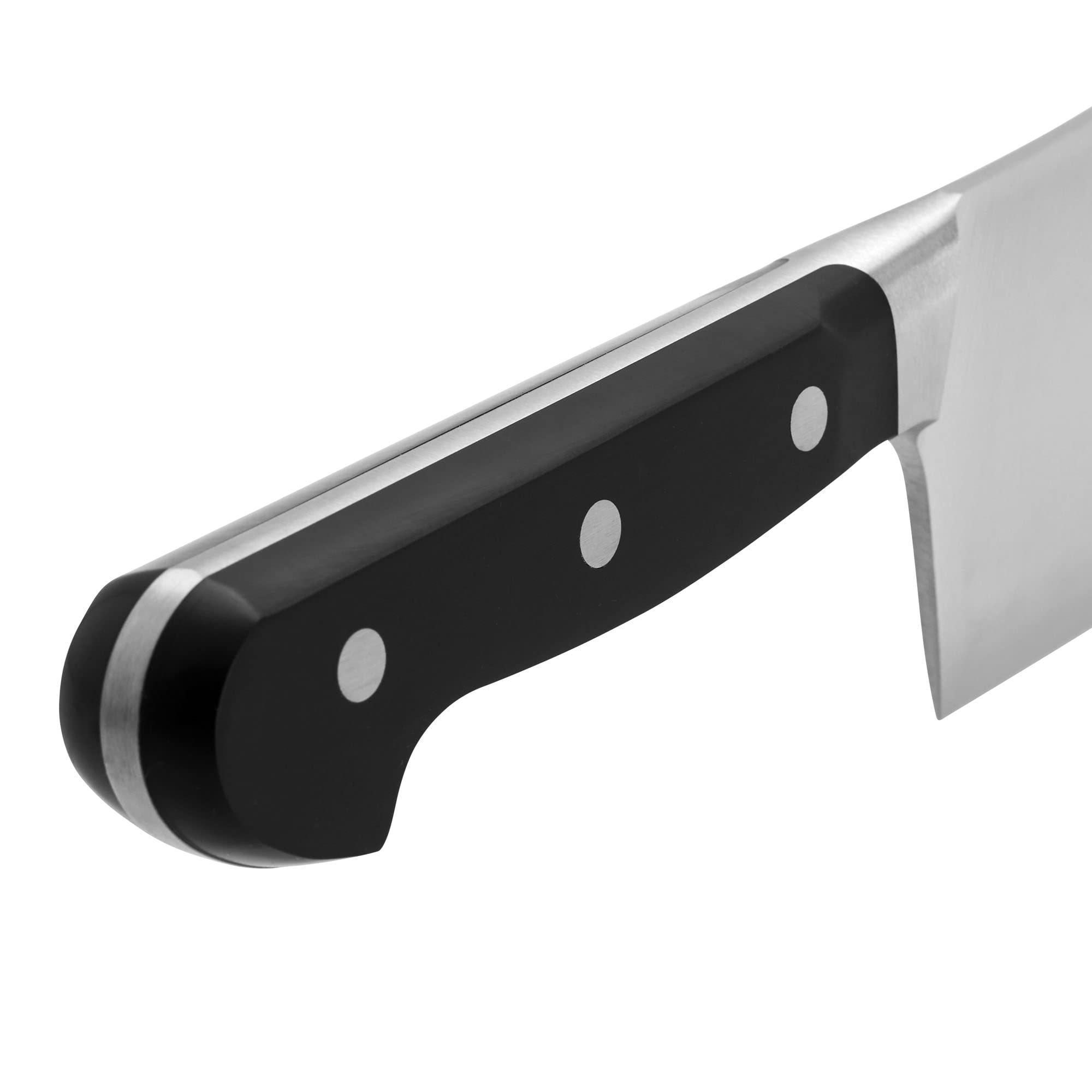 ZWILLING Pro 6-Inch Meat Cleaver Razor-Sharp German Knife Set Made in Company-Owned German Factory with Special Formula Steel, Perfected for Almost 300 Years, Stainless Steel