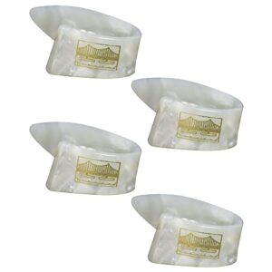 Golden Gate GP-6-4PK Pearloid Thumb Picks - Large - 4 Pack