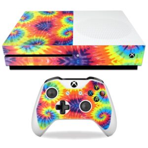 MightySkins Skin Compatible with Microsoft Xbox One S - Tie Dye 2 | Protective, Durable, and Unique Vinyl Decal wrap Cover | Easy to Apply, Remove, and Change Styles | Made in The USA