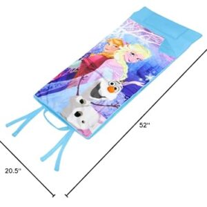 Disney Frozen Memory Foam Nap Mat Furniture Blue 40"x26"