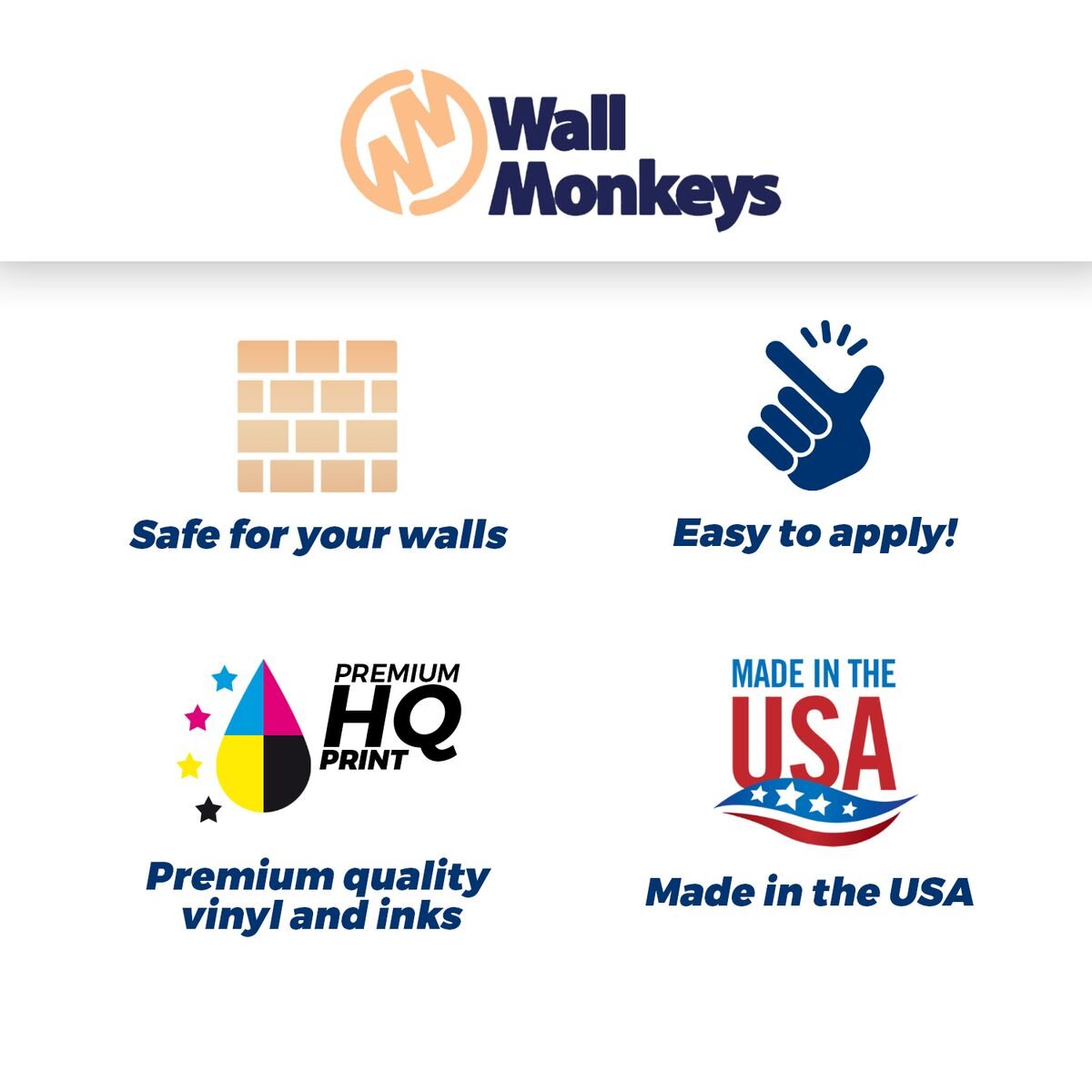 Wallmonkeys FOT-99802455-48 WM361874 Rum Point Signpost Peel and Stick Wall Decals x, 48" W x 32" H-x Large