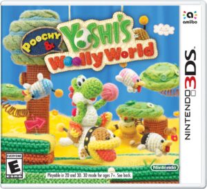 poochy & yoshi's woolly world - nintendo 3ds standard edition