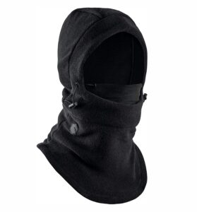 tough headwear fleece balaclava ski mask - winter face mask for men & women - face cover for extreme cold weather gear