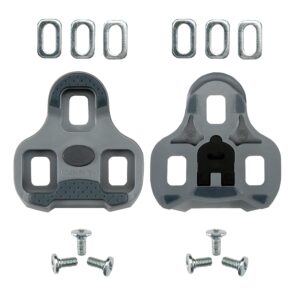 LOOK Cycle - KEO Grip Cleat Cycling Cleats – Anti-Slip Surface - Minimum Weight, Compact Size - 4.5° Angular Freedom - Color Grey