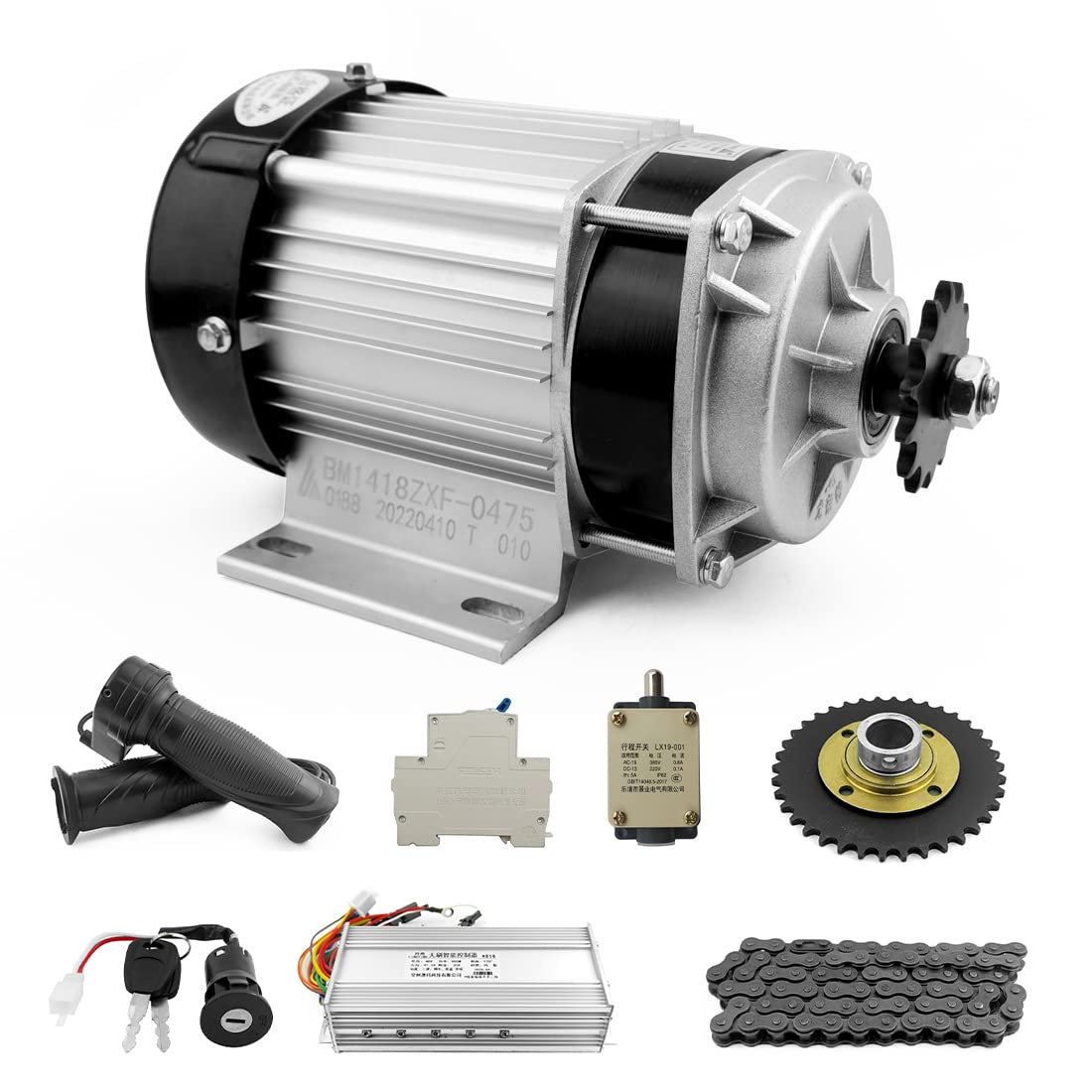 L-faster 48V 750W BRUSHLESS Motor Tricycle Rickshaw Motor KIT 750W BRUSHLESS Motor KIT for Three Wheel Bike