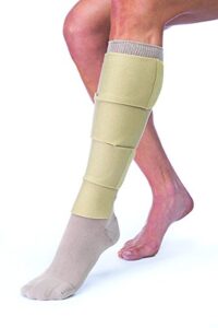 farrowwrap 4000 legpiece, bsn farrowmed, compression leg wrap (tall-small, tan)