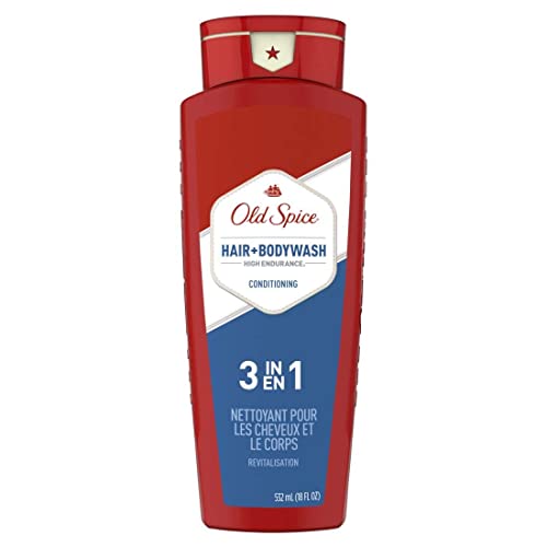 Old Spice High Endurance Conditioning Hair & Body Wash 18 Fl Oz (Pack of 3) by Old Spice