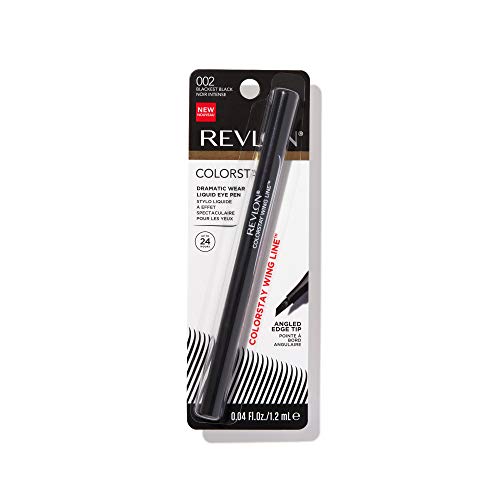 Revlon Liquid Eyeliner Pen, ColorStay Wing Line Eye Makeup, Waterproof, Smudge-proof, Longwearing with Angled Felt Tip, Wing Line