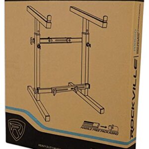 Rockville Portable Mixer Stand - Adjustable Height and Width! (RXS20 )