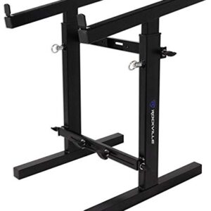 Rockville Portable Mixer Stand - Adjustable Height and Width! (RXS20 )