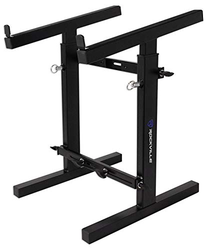 Rockville Portable Mixer Stand - Adjustable Height and Width! (RXS20 )