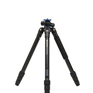 Benro FGP28A SystemGo Plus Tripod Only, Travel, Aluminum with Monopod, Black